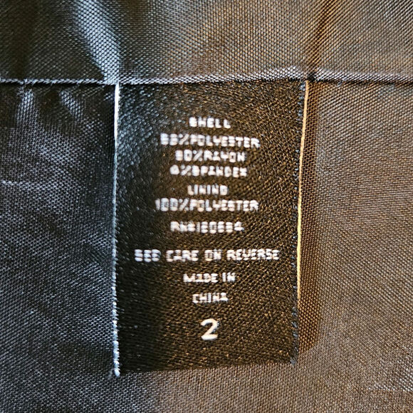 Torrid Studded Blazer Open Front Jacket Lined Black Women's Size 2 (18/20; 2X) - Picture 6 of 8